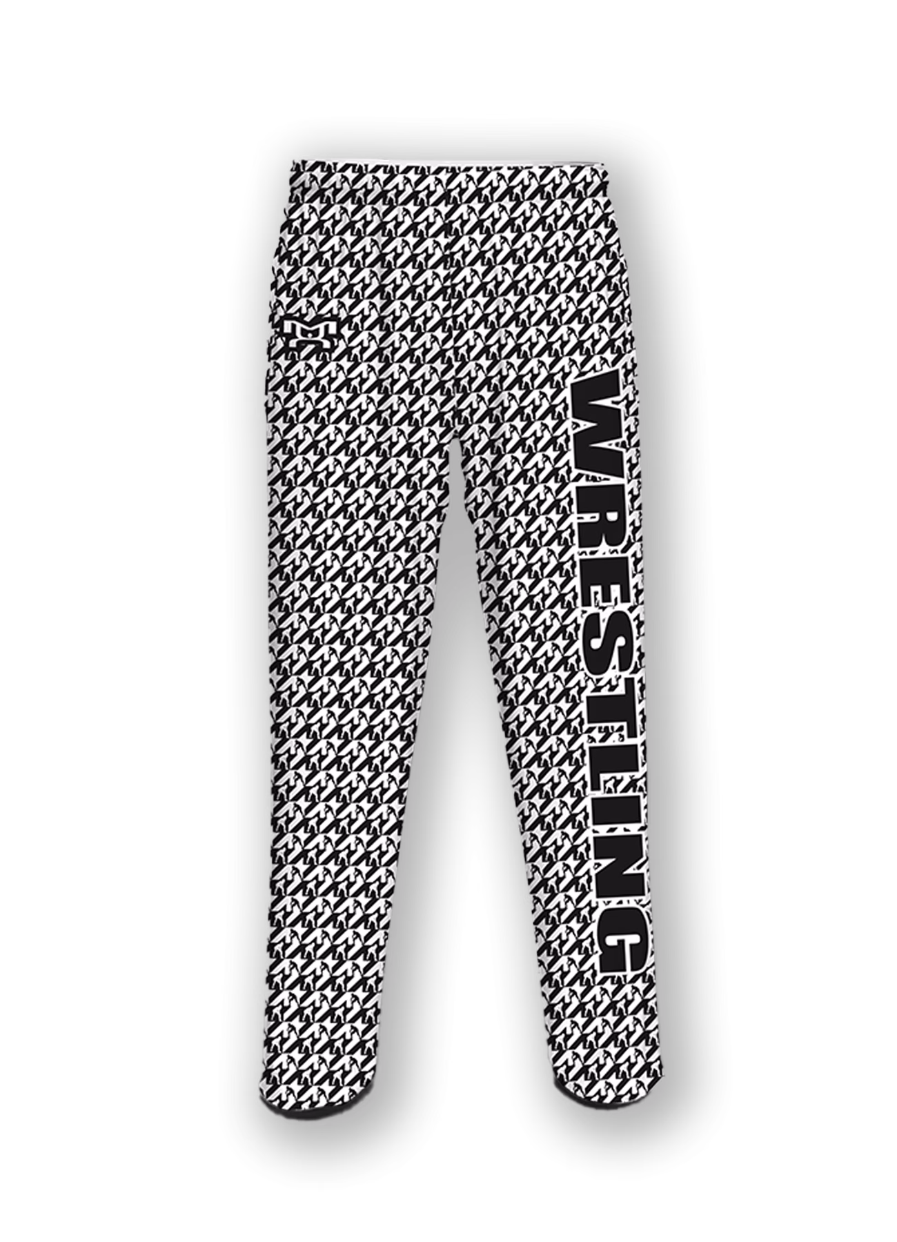 Black & White Houndstooth MyHOUSE Poly Fleece Pajama Pants