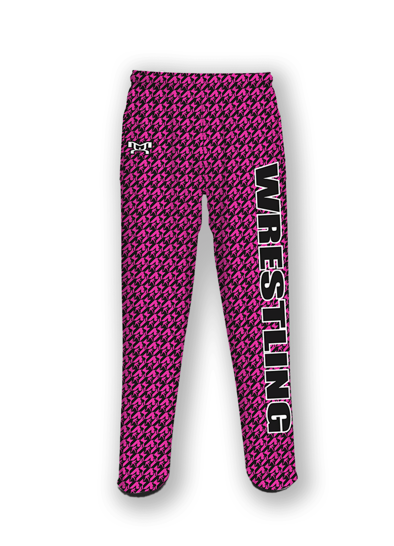 Girls Pink Houndstooth MyHOUSE Poly Fleece Pajama Pants
