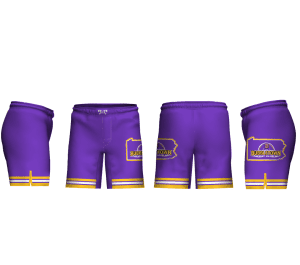 Bubbletown Men's 9" Fight Short