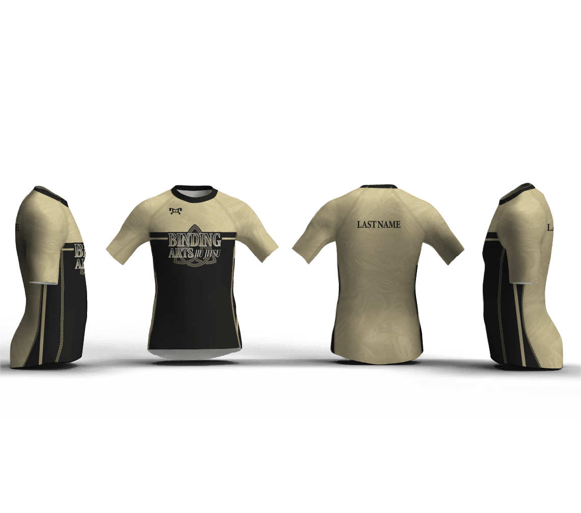 Binding Arts Jit Jitzu Men's Compression Short Sleeve Shirt