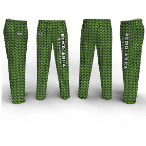 Bend Area Titans Wrestling Lime Green Poly Fleece Pajama Pants