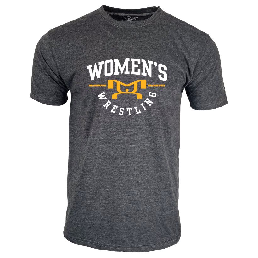 MyHOUSE Women's Wrestling Heat Press Decal T-Shirt