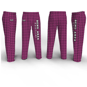 Bend Area Titans Wrestling Pink Poly Fleece Pajama Pants