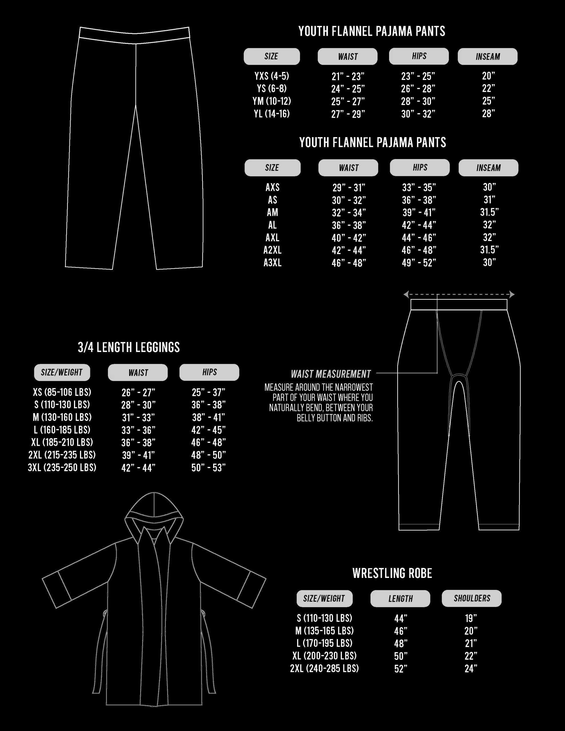 Online Size Charts12