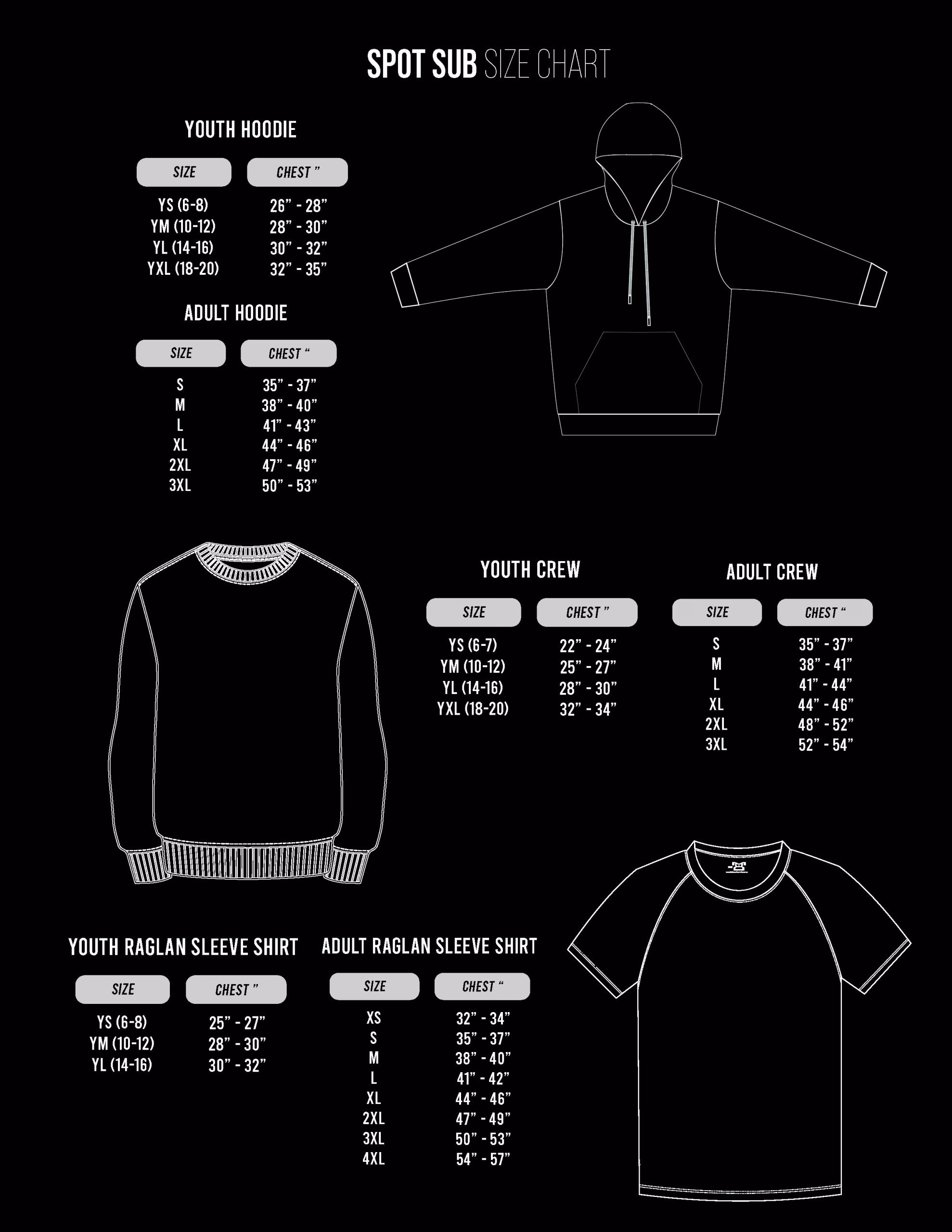 Online Size Charts21