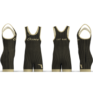 Ocoee Wrestling Vegas pinstripe  Men's Singlet