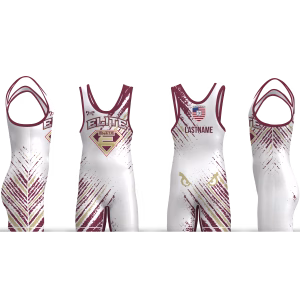 Elite Athletic Club. Maroon 2026 Men's Singlet