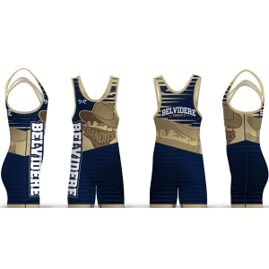 Belvidere Bandits Wrestling Men's Singlet