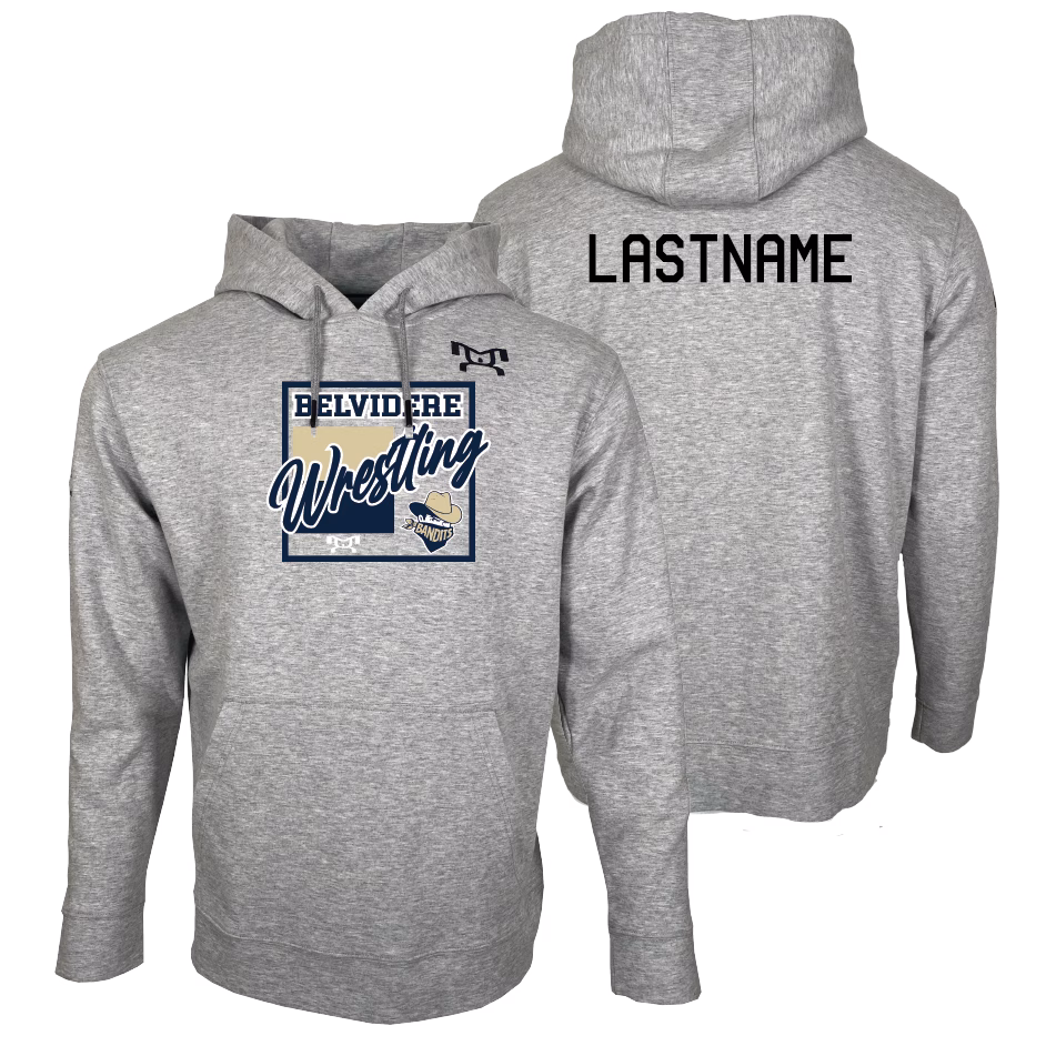 Belvidere Bandits Wrestling MyHOUSE Heat Press Challenger Hoodie