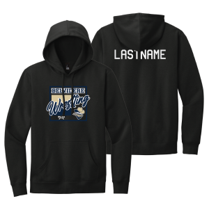 Belvidere Bandits Wrestling Color Black Heat Press Screen Printed Hoodie