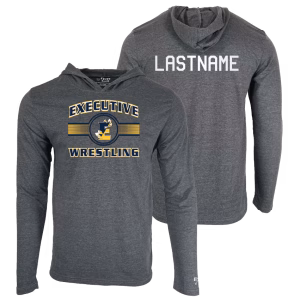 Executive Education Charter School Custom Heat Press Long Sleeve Hoodie T-Shirt