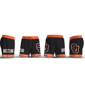 San Jacinto Wrestling Men's 6" Fight Short