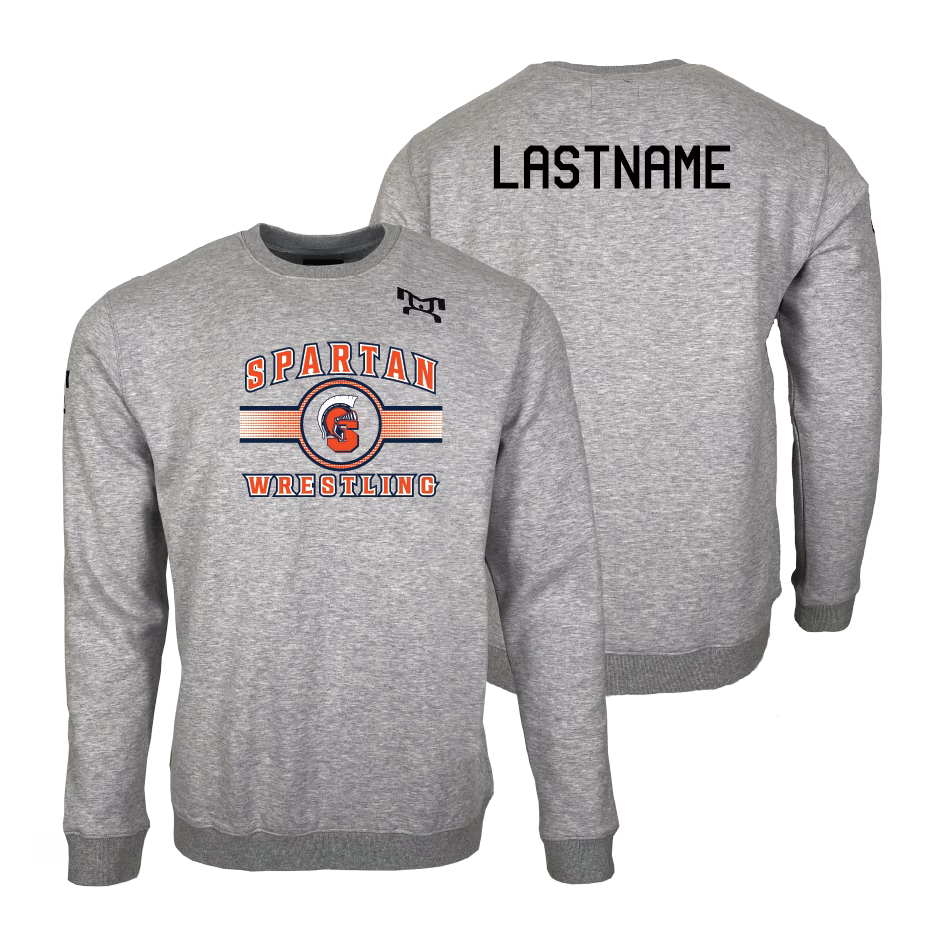 North Newton Wrestling MyHOUSE Heat Press Challenger Crewneck