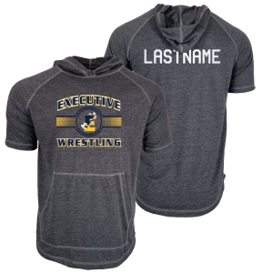 Executive Education Charter School Custom Heat Press Short Sleeve Hoodie T-Shirt