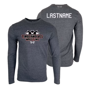 Rochester Middle School Custom Heat Press Long Sleeve T-Shirt