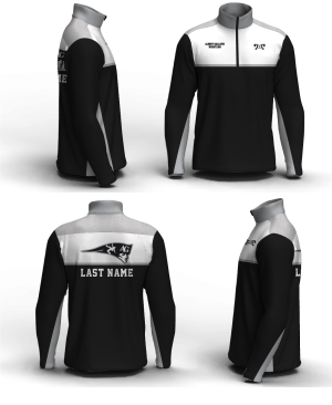 Albert Gallatin Youth Men's Mid-Weight Custom Quarter Zip