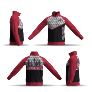 Bridgeport youth wrestling 2026 red Athletic Full Zip Jacket
