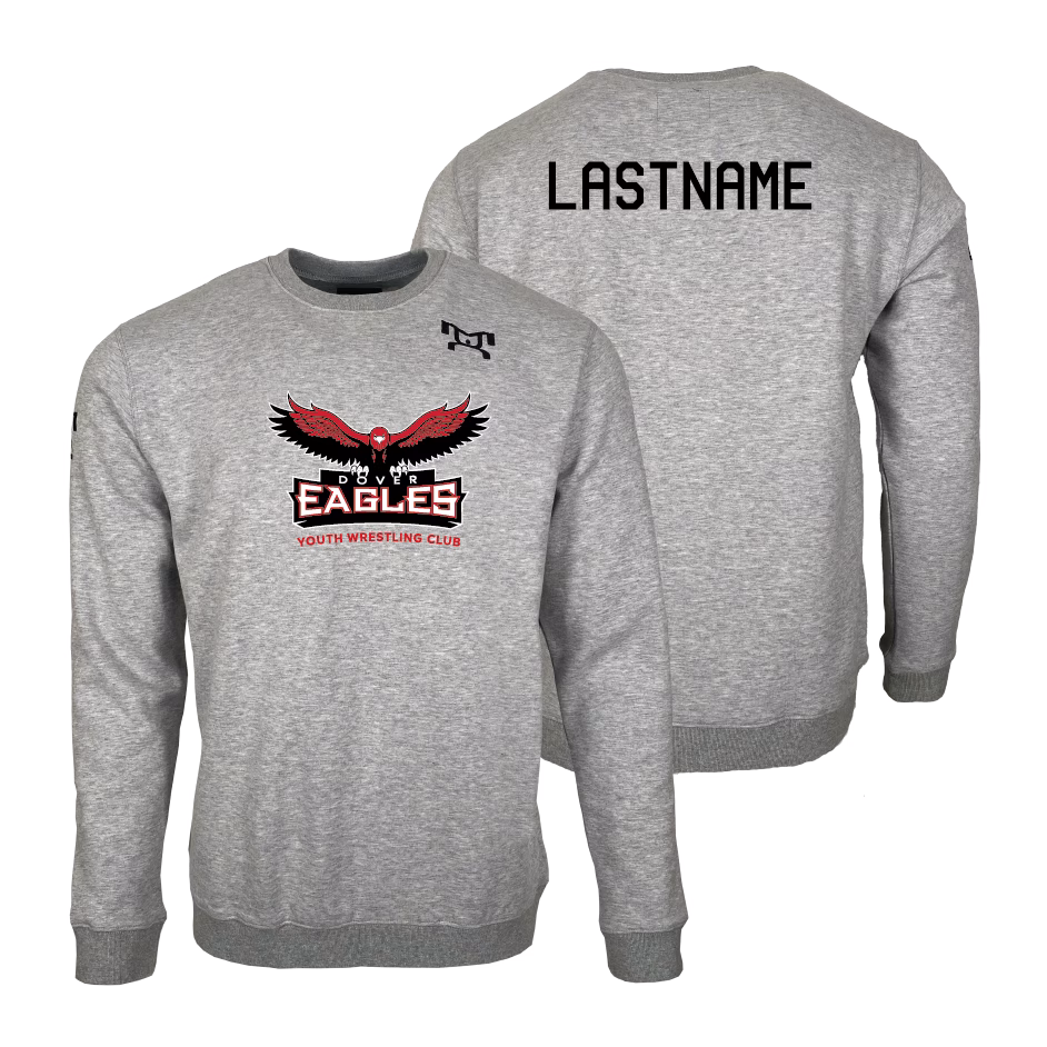 Dover Eagles Youth MyHOUSE Heat Press Challenger Crewneck
