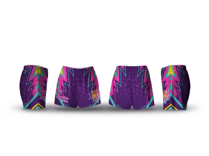 2026 Barbies Wrestling Women Evolve Mesh Short