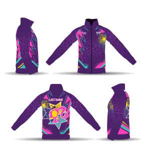 Barbies Wrestling Athletic Full Zip Jacket