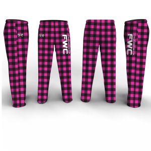 Flagler Wrestling Club Pink Poly Fleece Pajama Pants