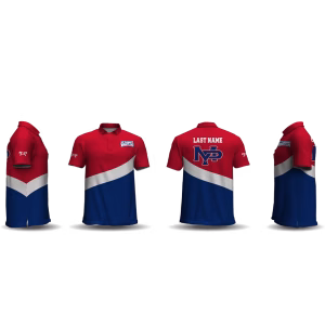Mount Pleasant Junior Wrestling Men's Custom Polo