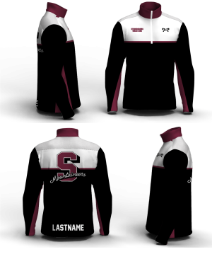 Stroudsburg Youth Men's Mid-Weight Custom Quarter Zip