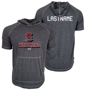 Stroudsburg Youth Custom Heat Press Short Sleeve Hoodie T-Shirt