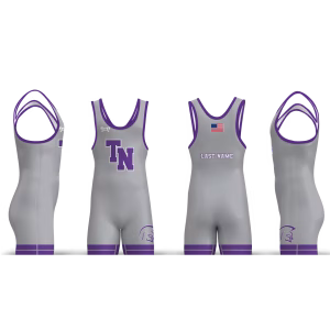 True North Academy Grey Men's Singlet