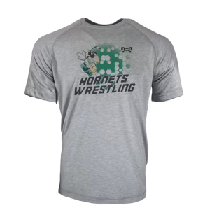 Wellsboro HORNETS Wrestling   Custom Sublimated Decal T-Shirt
