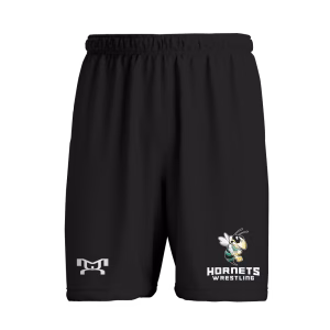 Wellsboro HORNETS Wrestling   Athletic Mesh Short