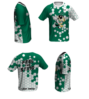 Wellsboro HORNETS Wrestling   Loose Short Sleeve Dri-Fit