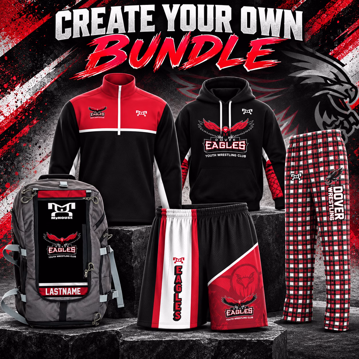 Dover Eagles Youth Create Your Own Bundle