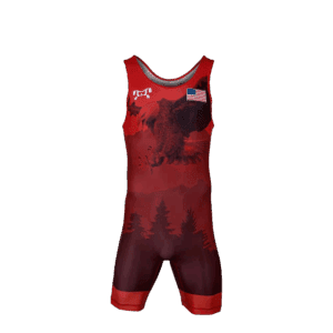 Men's Soaring Eagle Singlet - Red
