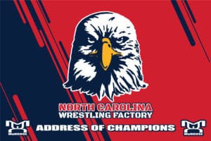 North Carolina Wrestling Factory Custom Team Banner