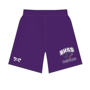 Bloomington South Custom Purple Mesh Shorts