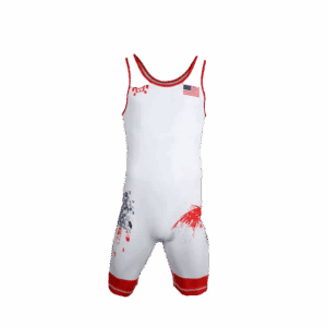MyHouse USA Freestyle - White Singlet