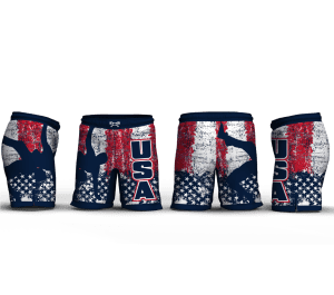 MyHOUSE USA Wrestling Pride Fight Shorts