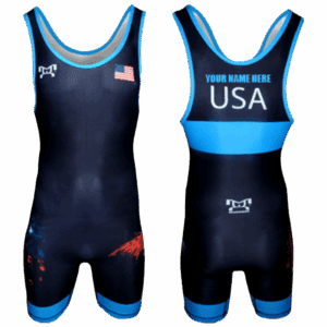 Pre-Order Customizable MyHouse USA Black Freestyle Singlet