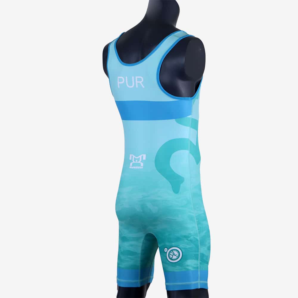 thumbnail image 2 of Berkner Romania Wrestling Singlet - UWW Representative Men's Ringer-Trikot 2 of 6