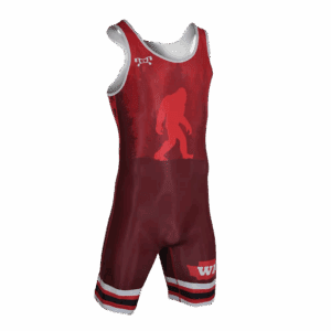 WIAA Sasquatch Red Singlet