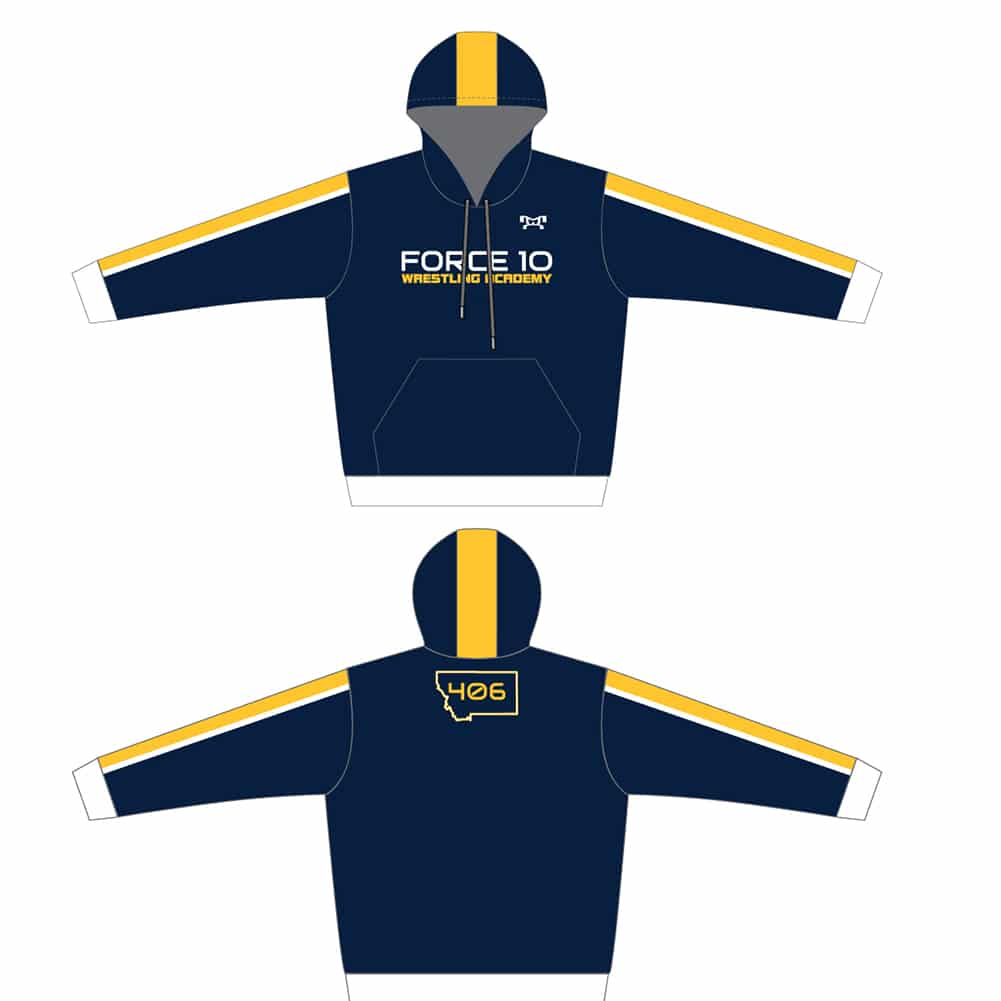 Force 10 Custom Sublimated Hoodie