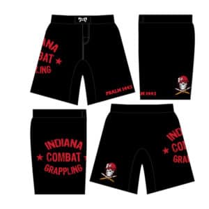 Indiana Combat Grappling Black Fight Shorts
