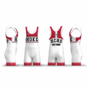 Bucks wrestling Custom White Singlet