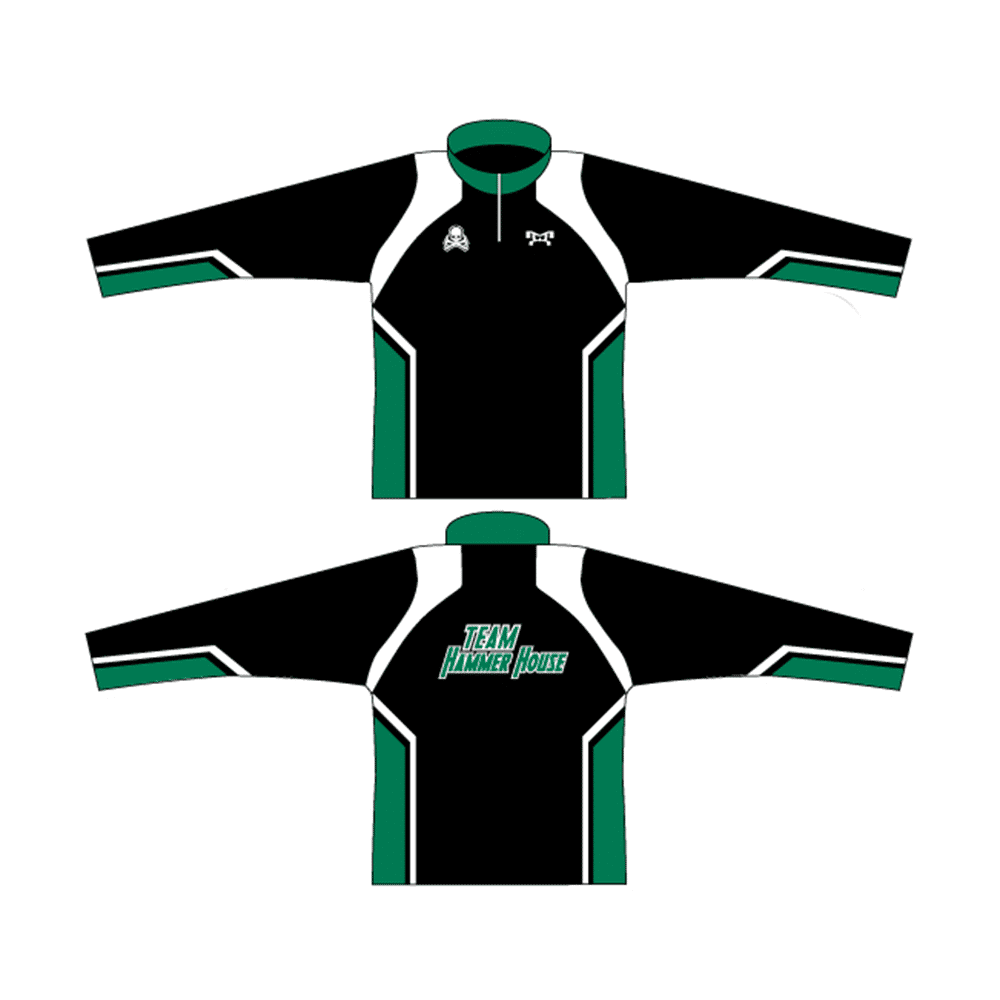 Team Hammer House Black Custom Quarter Zip