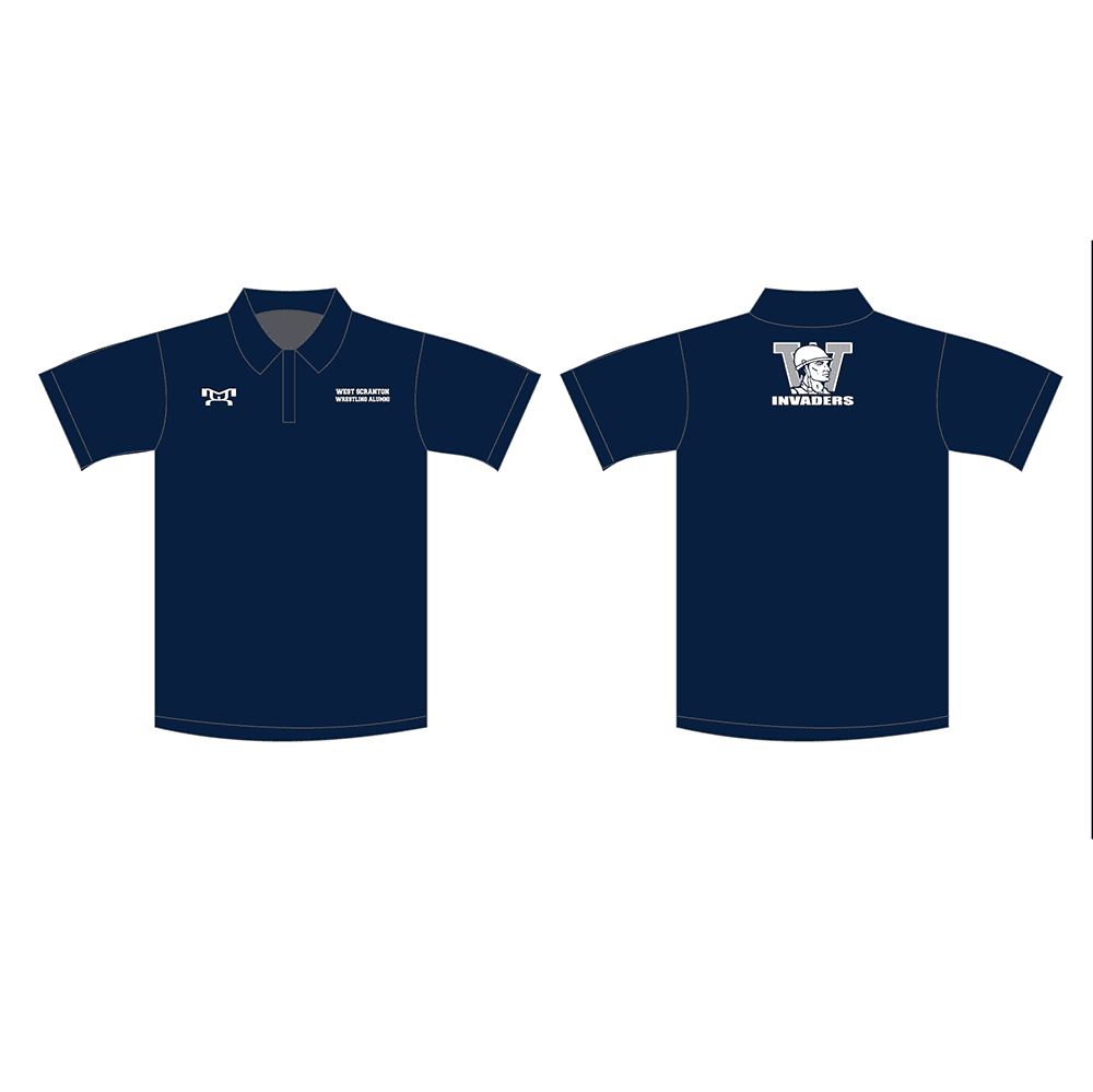 West Scranton Wrestling Alumni Custom Polo