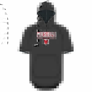 Wasilla High School Short Sleeve Hoodie