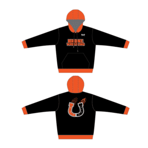 Billings High School Bronc Wrestling Sublimated Hoodie