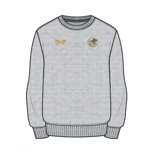 Brick Wrestling Club Sublimated Grey Crewneck