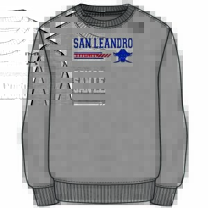 San Leandro Pirates Custom MyHOUSE Challenger Crewneck